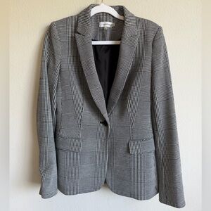 Calvin Klein Monochrome Houndstooth Jacket